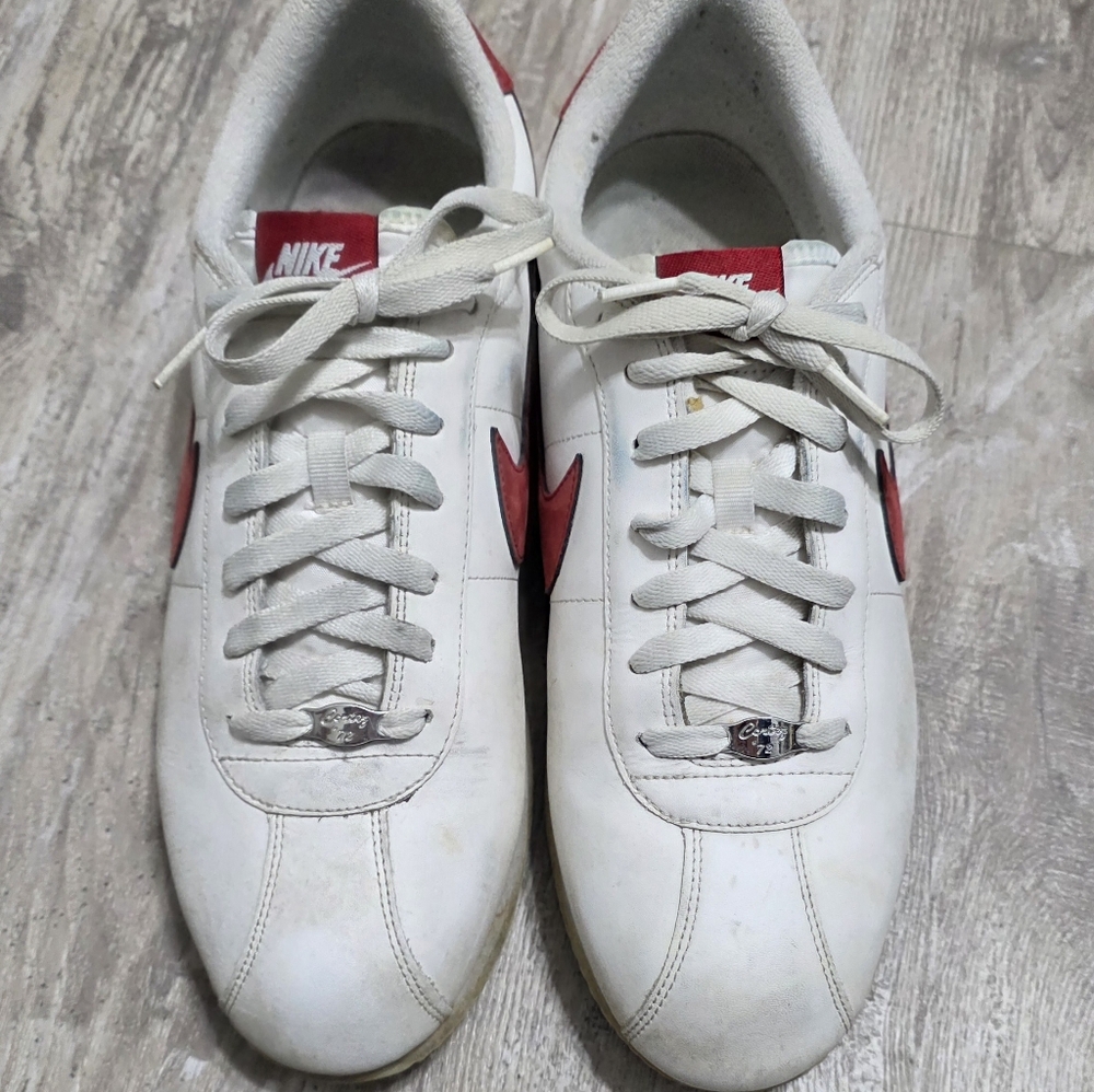 Nike Cortez Leather (2014) Shoes 316418-162 Varsity Red Mens Size 13 - Picture 6 of 10